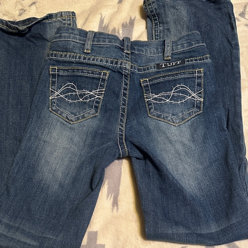 Cowgirl Tuff Dark Blue Kids Jeans